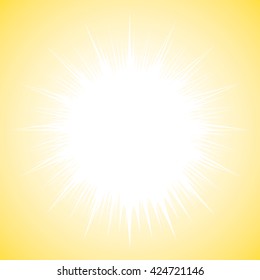 Beautiful abstract starburst background vector illustration art