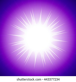 Beautiful abstract starburst background vector illustration art