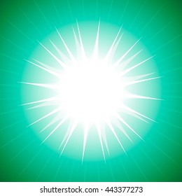 Beautiful abstract starburst background vector illustration art