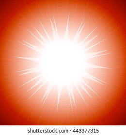 Beautiful abstract starburst background vector illustration art