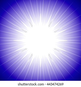 Beautiful abstract starburst background vector illustration art