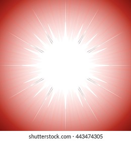 Beautiful abstract starburst background vector illustration art