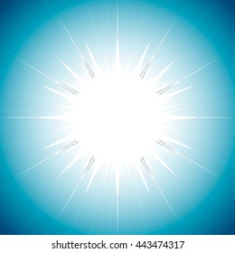 Beautiful abstract starburst background vector illustration art