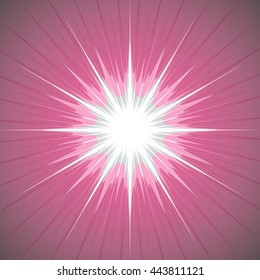 Beautiful abstract starburst background vector illustration art