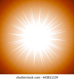 Beautiful abstract starburst background vector illustration art