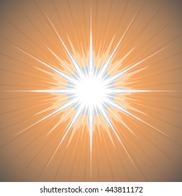 Beautiful abstract starburst background vector illustration art