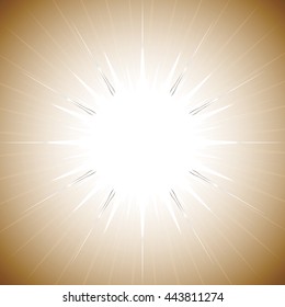 Beautiful abstract starburst background vector illustration art