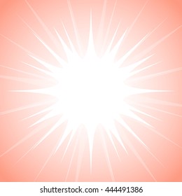 Beautiful abstract starburst background vector illustration art