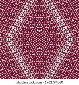 Beautiful abstract tribal  inspired geometric vector pattern background. Great  for scrap booking, stationary,packaging,  textile and home decor projects.