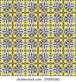 Beautiful abstract vector animal seamless ornamental design can be used as interior pattern or clothes pattern.