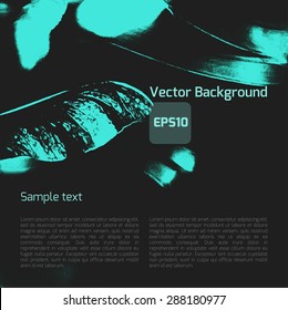 Beautiful abstract vector background in futuristic style.