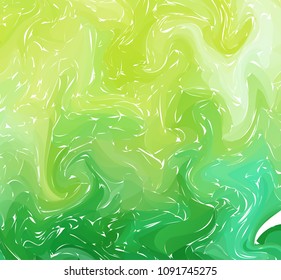 Beautiful abstract vector background. Marble texture. Liquid paint.. Fluid colorful shapes background.