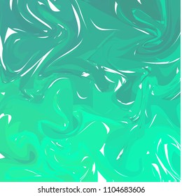 Beautiful abstract vector background. Marble texture. Liquid paint.