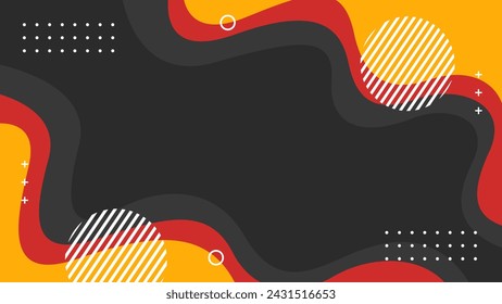 Beautiful abstract vector background. Multicolor waving background with geometric shapes. Suitable for various designs such as wallpapers, templates, banners, covers, and others