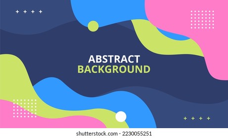 Beautiful abstract vector geometric wave background, colorful wallpaper background, perfect for web design, templates, banners, posters, covers and other