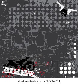 beautiful abstract vector grunge background