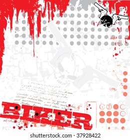 beautiful abstract vector grunge background
