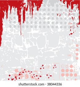 beautiful abstract vector grunge background