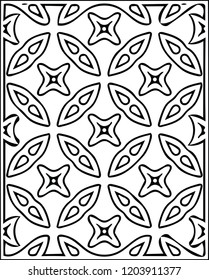 Beautiful abstract vector pattern decoratve shape design for many creative ideas