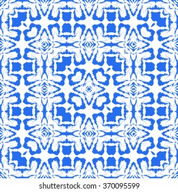 Beautiful abstract vector seamless ornamental design can be used as interior pattern or clothes pattern.