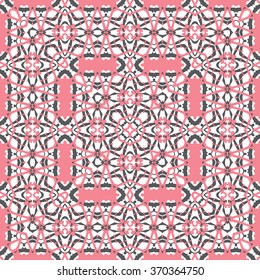Beautiful abstract vector seamless ornamental design can be used as interior pattern or clothes pattern.