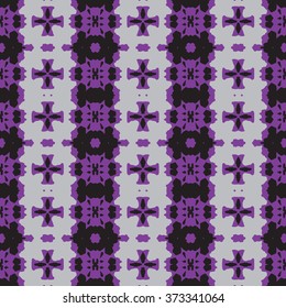 Beautiful abstract vector seamless ornamental design can be used as interior pattern or clothes pattern. 