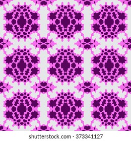 Beautiful abstract vector seamless ornamental design can be used as interior pattern or clothes pattern. 
