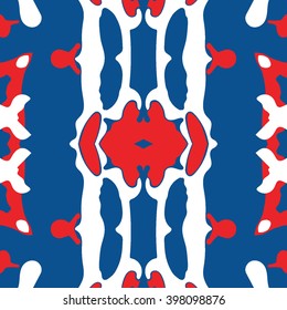 Beautiful abstract vector seamless ornamental design can be used as interior pattern or clothes pattern.