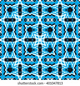 Beautiful abstract vector seamless ornamental design can be used as interior pattern or clothes pattern.