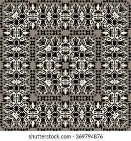 Beautiful abstract vector square ornamental design  can be used as interior pattern or clothes pattern.