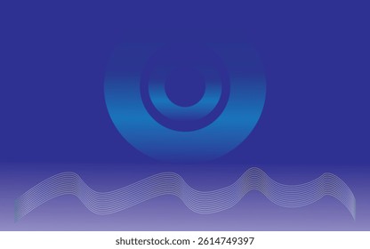Beautiful Abstract vectorized wave, wallpaper, background, Pattern.