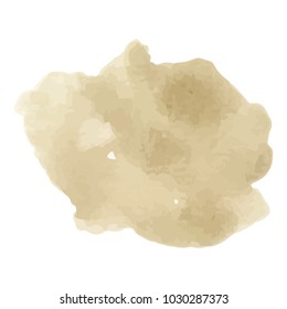 beautiful abstract watercolor art hand paint on white background,brush textures for logo.There is a place for text.Perfect stroke design for headline.luxury boutique Illustrations.