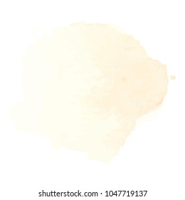 beautiful abstract watercolor art hand paint on white background,brush textures for logo.There is a place for text.Perfect stroke design for headline.luxury boutique Illustrations.