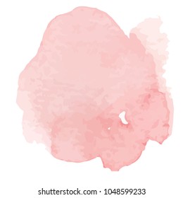 beautiful abstract watercolor art hand paint on white background,brush textures for logo.There is a place for text.Perfect stroke design for headline.luxury boutique Illustrations.