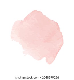 beautiful abstract watercolor art hand paint on white background,brush textures for logo.There is a place for text.Perfect stroke design for headline.luxury boutique Illustrations.