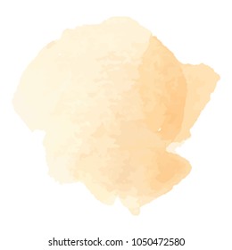 beautiful abstract watercolor art hand paint on white background,brush textures for logo.There is a place for text.Perfect stroke design for headline.luxury boutique Illustrations.