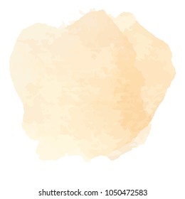beautiful abstract watercolor art hand paint on white background,brush textures for logo.There is a place for text.Perfect stroke design for headline.luxury boutique Illustrations.