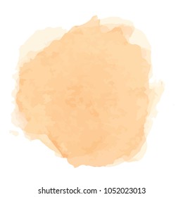 beautiful abstract watercolor art hand paint on white background,brush textures for logo.There is a place for text.Perfect stroke design for headline.luxury boutique Illustrations.