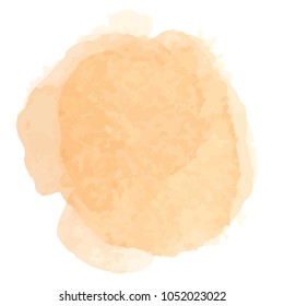 beautiful abstract watercolor art hand paint on white background,brush textures for logo.There is a place for text.Perfect stroke design for headline.luxury boutique Illustrations.