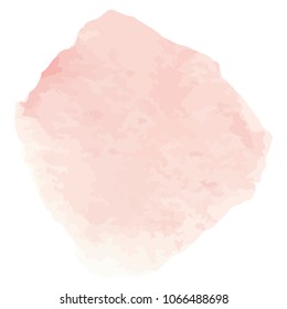 beautiful abstract watercolor art hand paint on white background,brush textures for logo.There is a place for text.Perfect stroke design for headline.luxury boutique Illustrations.