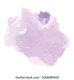 beautiful abstract watercolor art hand paint on white background,brush textures for logo.There is a place for text.Perfect stroke design for headline.luxury boutique Illustrations.