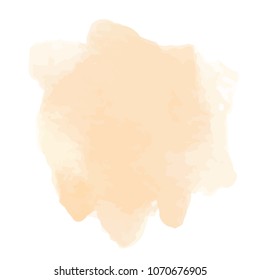 beautiful abstract watercolor art hand paint on white background,brush textures for logo.There is a place for text.Perfect stroke design for headline.luxury boutique Illustrations.