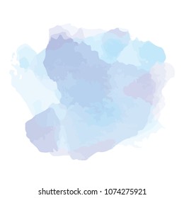 beautiful abstract watercolor art hand paint on white background,brush textures for logo.There is a place for text.Perfect stroke design for headline.luxury boutique Illustrations.