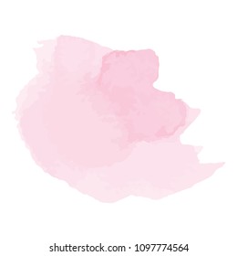 beautiful abstract watercolor art hand paint on white background,brush textures for logo.There is a place for text.Perfect stroke design for headline.luxury boutique Illustrations.