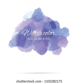 beautiful abstract watercolor art hand paint on white background,brush textures for logo.There is a place for text.Perfect stroke design for headline.luxury boutique Illustrations.