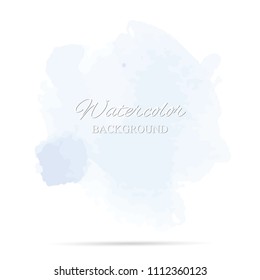 beautiful abstract watercolor art hand paint on white background,brush textures for logo.There is a place for text.Perfect stroke design for headline.luxury boutique Illustrations.