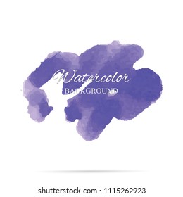 beautiful abstract watercolor art hand paint on white background,brush textures for logo.There is a place for text.Perfect stroke design for headline.luxury boutique Illustrations.