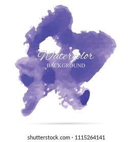beautiful abstract watercolor art hand paint on white background,brush textures for logo.There is a place for text.Perfect stroke design for headline.luxury boutique Illustrations.