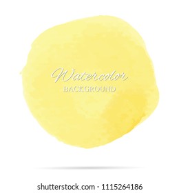 beautiful abstract watercolor art hand paint on white background,brush textures for logo.There is a place for text.Perfect stroke design for headline.luxury boutique Illustrations.