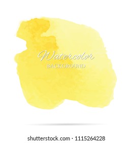 beautiful abstract watercolor art hand paint on white background,brush textures for logo.There is a place for text.Perfect stroke design for headline.luxury boutique Illustrations.